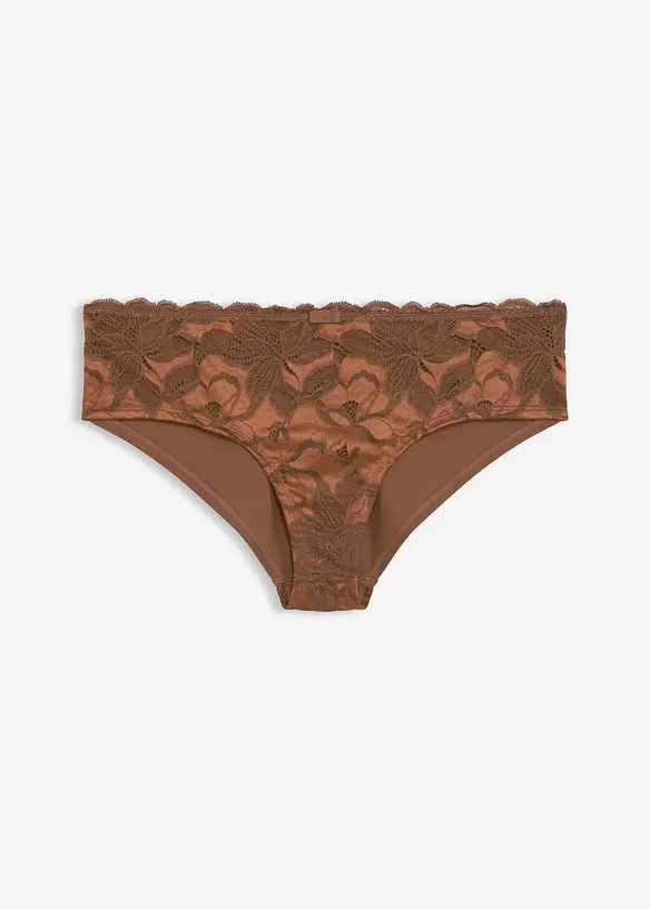 Hipstertrosa av tvåfärgad spets, bonprix