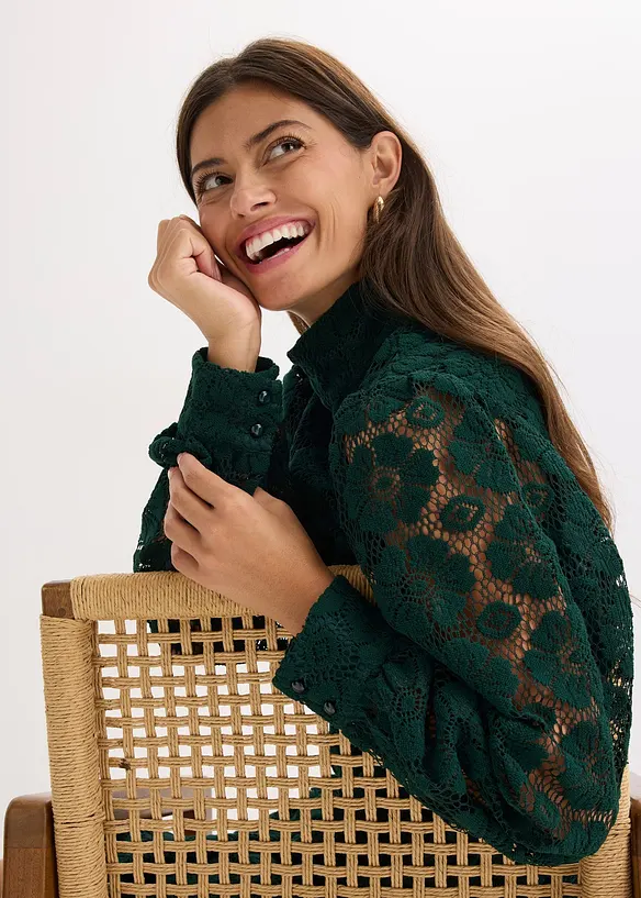 Minikl&auml;nning i spets, bonprix