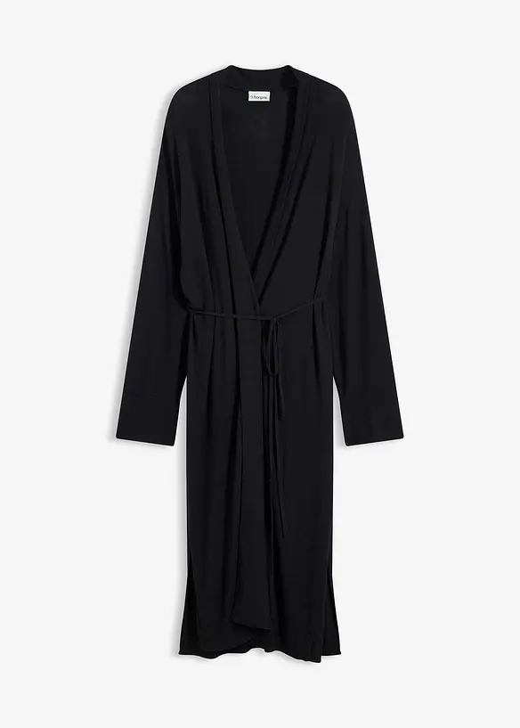 Stickad cardigan av mjuk viskosmix, bonprix