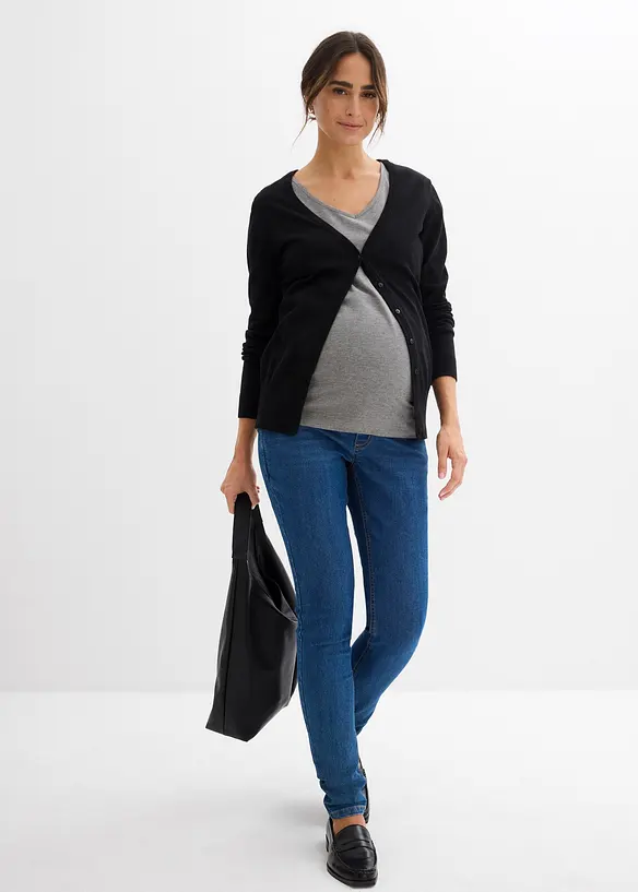 Skinny mammajeans med ekologisk bomull, bonprix