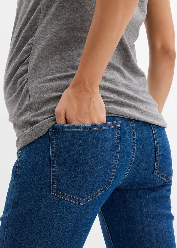 Skinny mammajeans med ekologisk bomull, bonprix