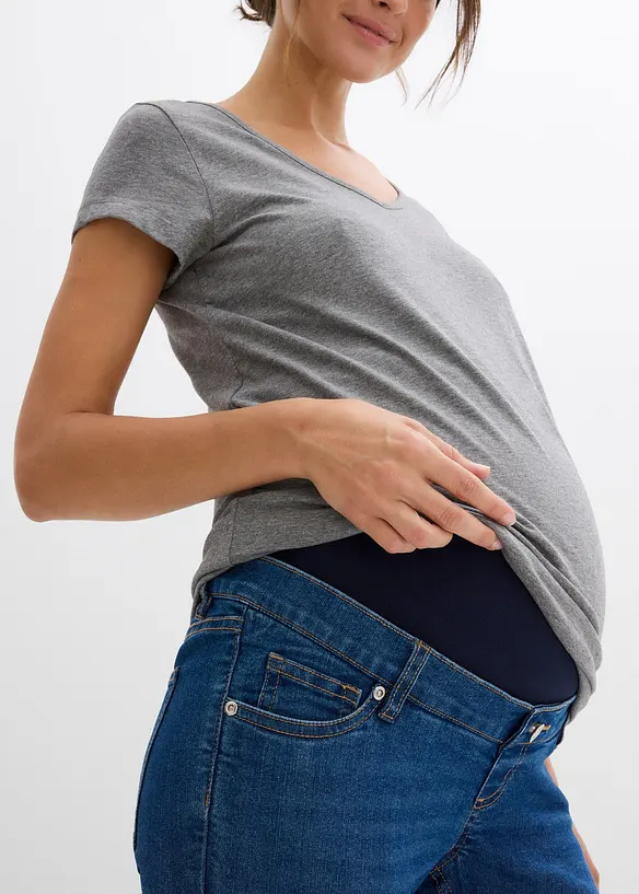 Skinny mammajeans med ekologisk bomull, bonprix