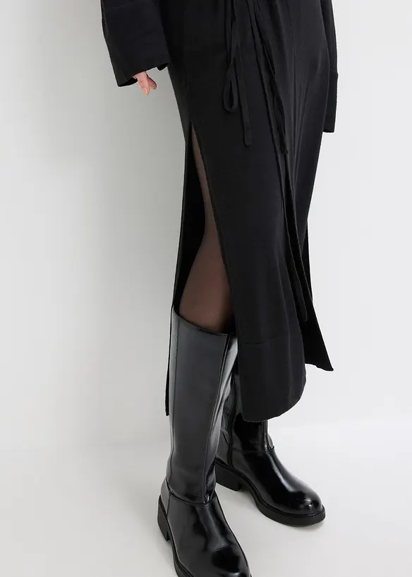 Stickad cardigan av mjuk viskosmix, bonprix