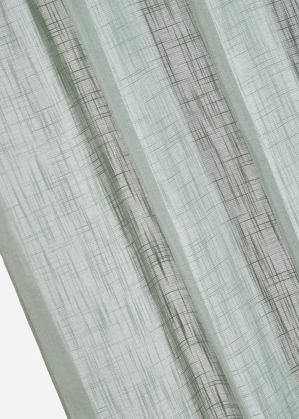 Gardin med struktur (2-pack), bonprix