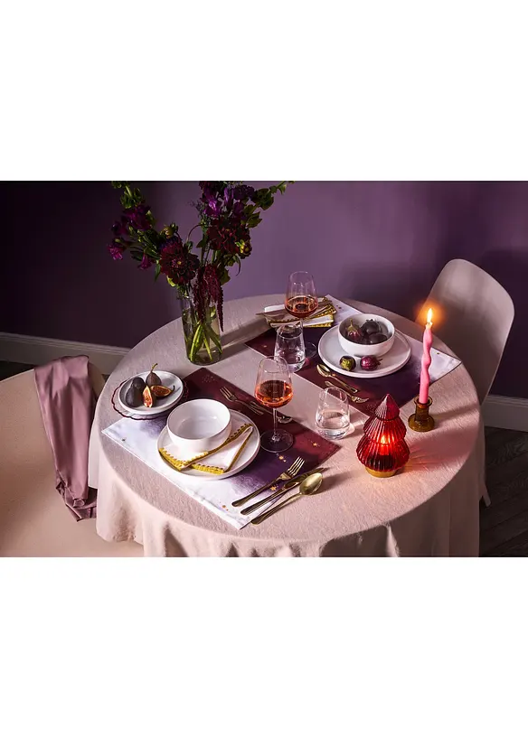 Bordstablett av ekologisk bomull (2-pack), bonprix