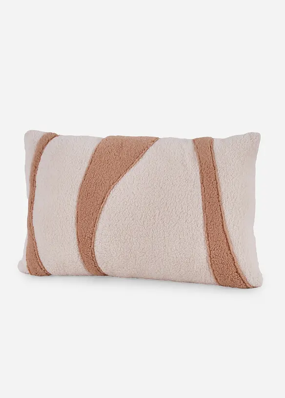 Fluffig kudde med modernt mönster, bonprix