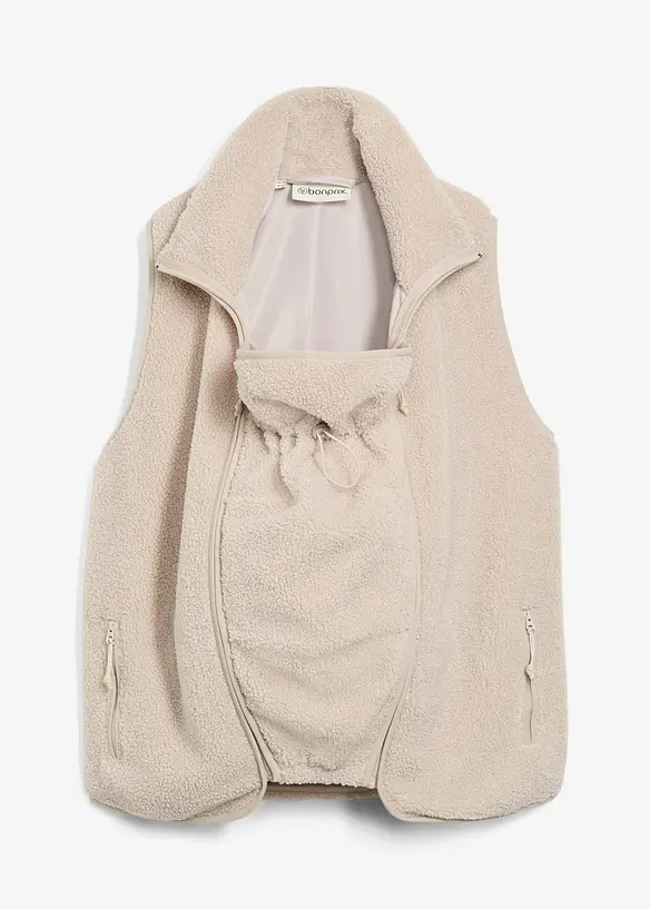 Mammaväst i mjuk fleece, bonprix