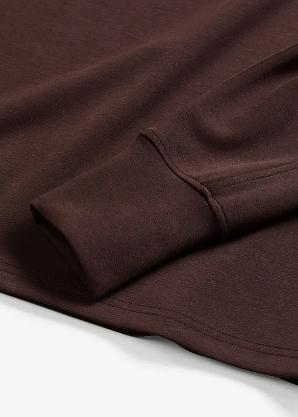 Oversizeweatshirt i mjuk och stabil trikå, bonprix