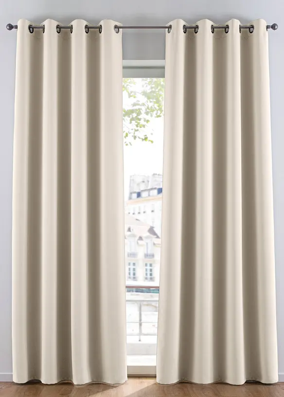 Mörkläggande gardinlängd, i flera storlekar (1-pack), bonprix