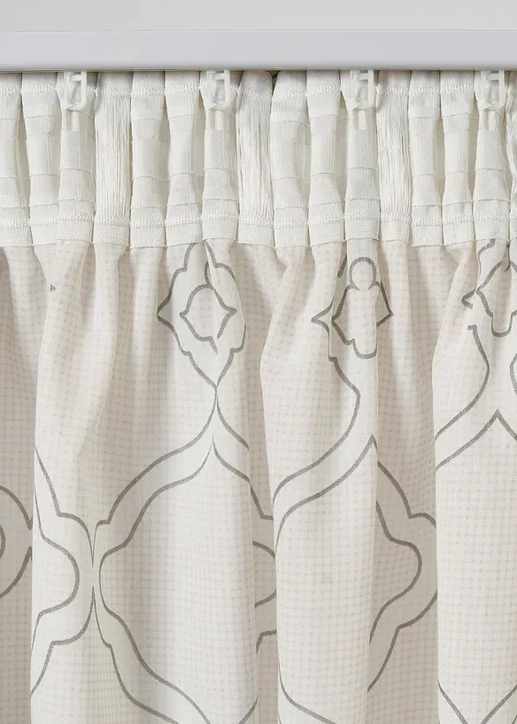 Gardin av återvunnen polyester (1-pack), bonprix