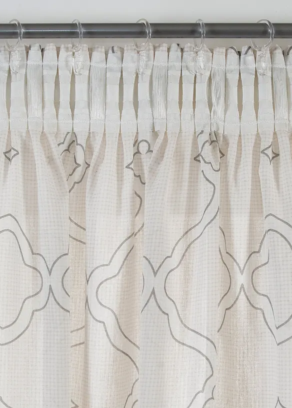 Gardin av återvunnen polyester (1-pack), bonprix