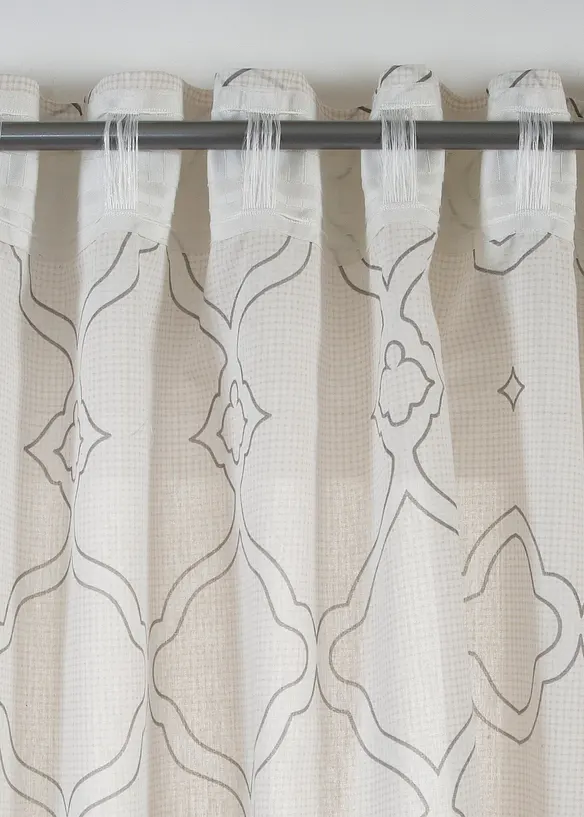 Gardin av återvunnen polyester (1-pack), bonprix