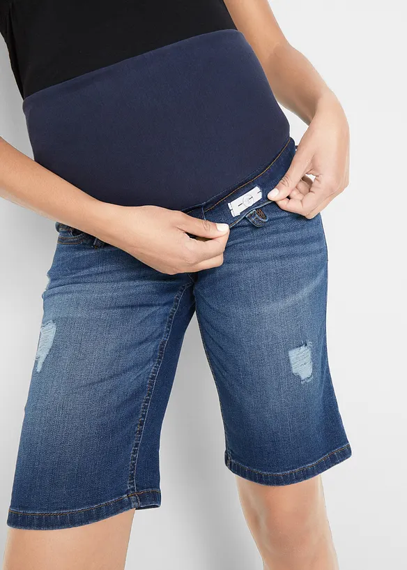 Mammamode: jeansbermudas, Regular Fit, bonprix
