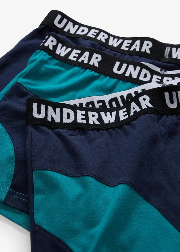 Boxershorts med bomull (3-pack), bonprix