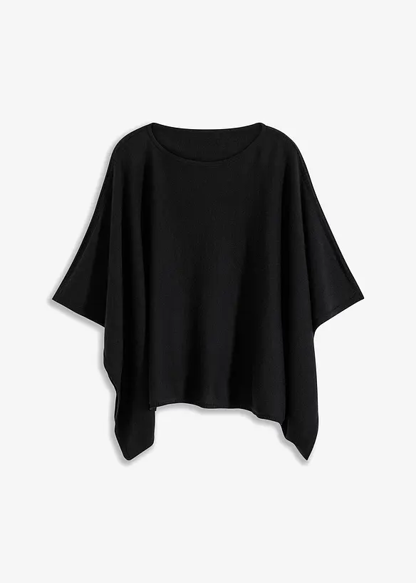 Kort ylleponcho, bonprix