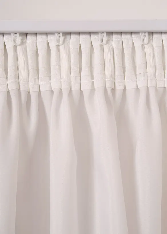 Gardin i återvunnet material (2-pack), bonprix