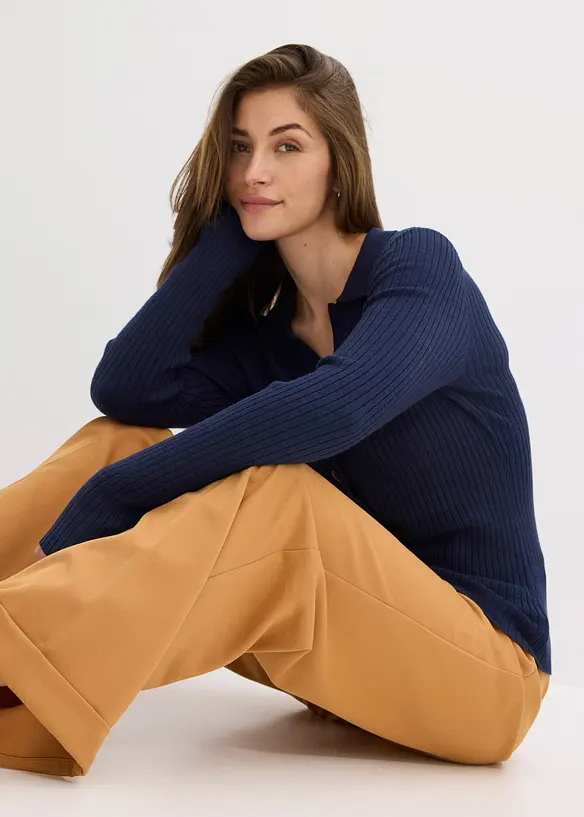 Tröja i mjuk viskosmix, bonprix