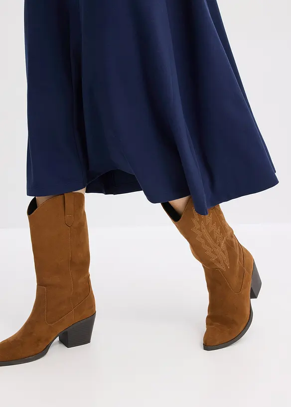 Jerseyklänning av bekväm Punto di Roma, bonprix