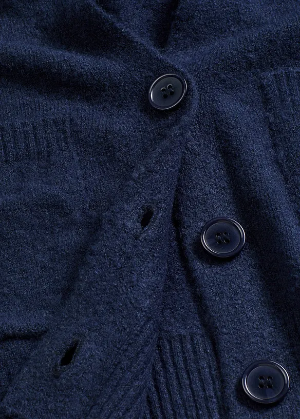 Stickad oversizekofta, bonprix