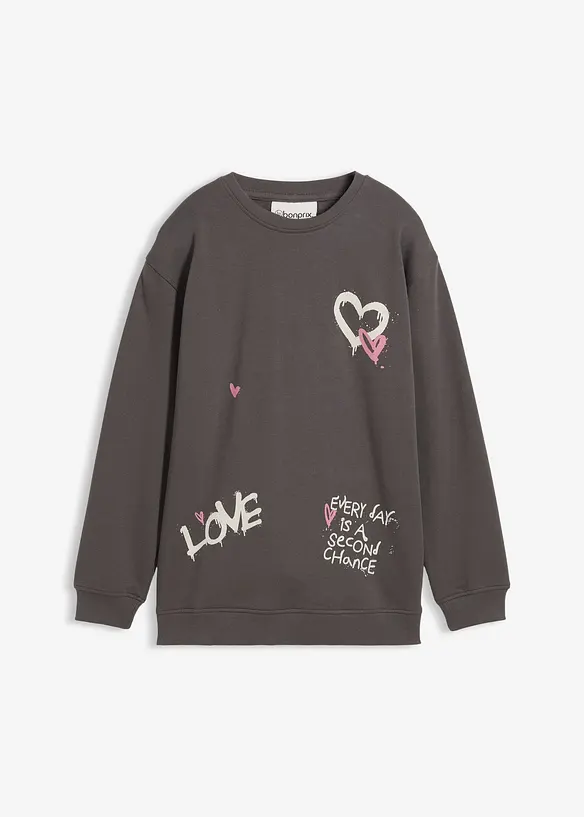 Sweatshirt av ekologisk bomull, bonprix