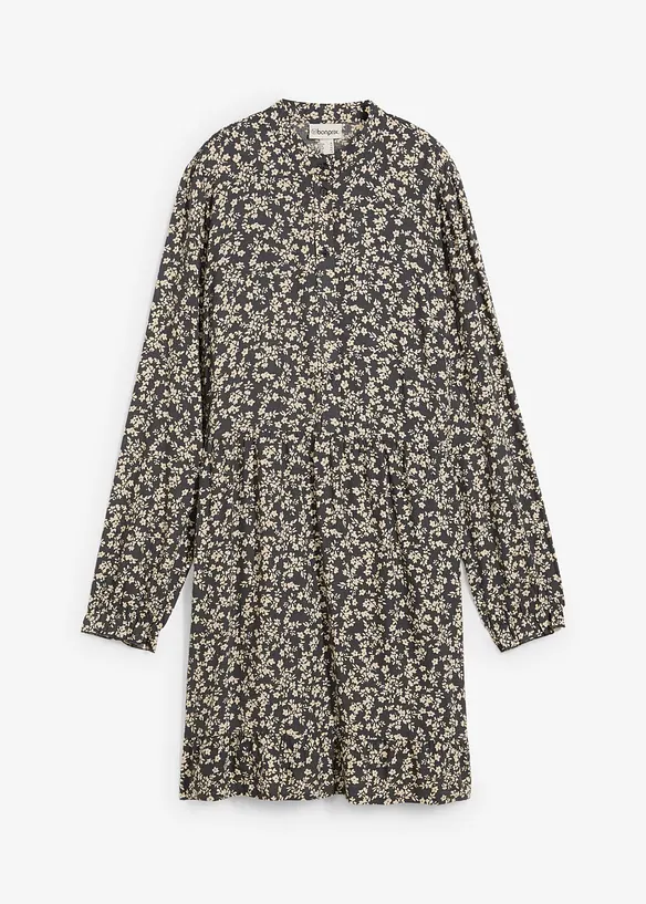 Miniklänning i följsam viskos, bonprix