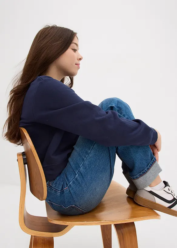 Sweatshirt av ekologisk bomull, bonprix