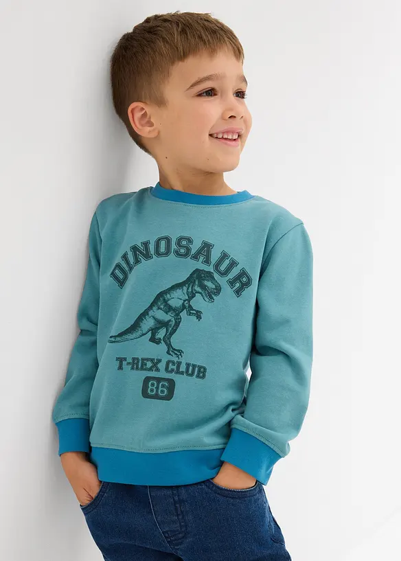 Sweatshirt av mjuk bomullsmix, bonprix