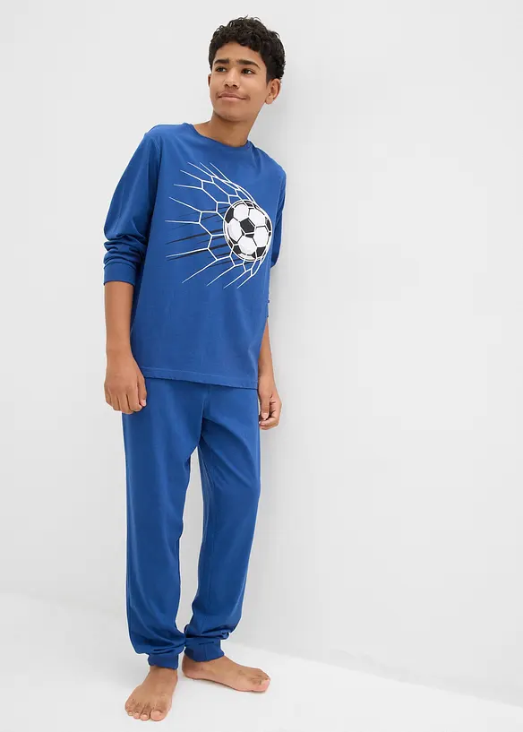 Pyjamas av ekologisk bomull, bonprix