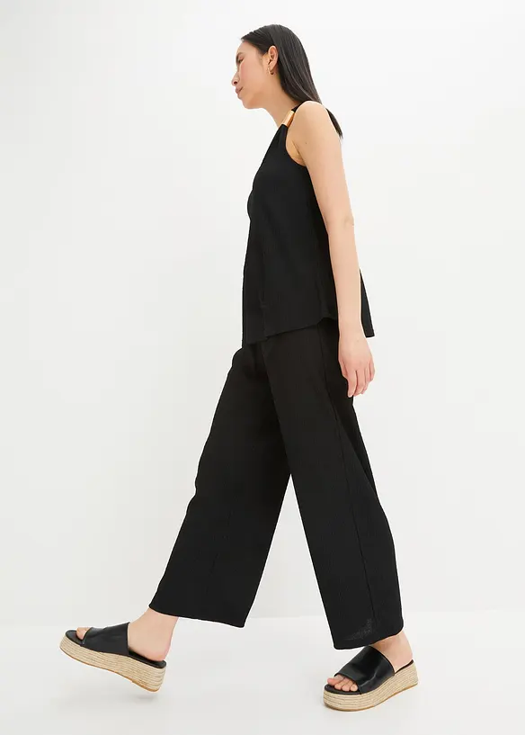 Marlenebyxa i jersey, bonprix