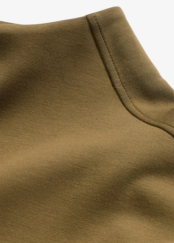Oversizeweatshirt i mjuk och stabil trikå, bonprix