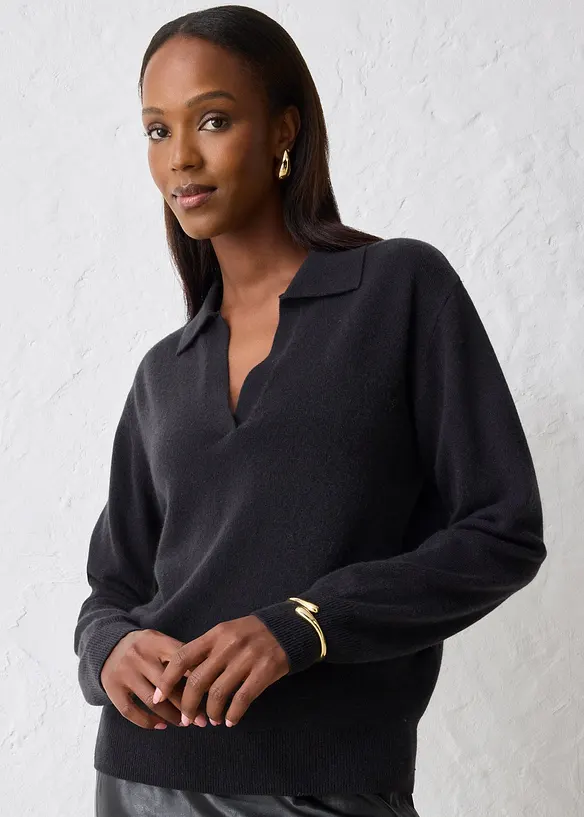 Kashmirtröja med Good Cashmere Standard®-andel, bonprix