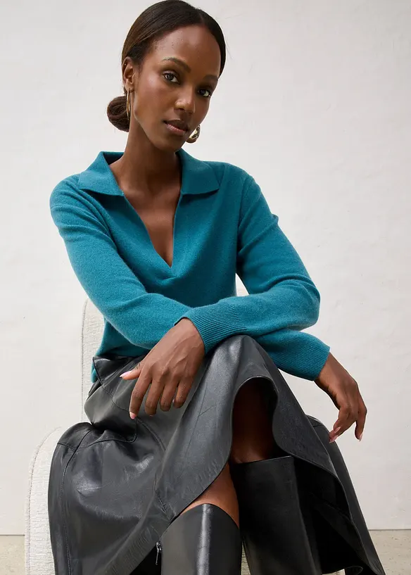 Kashmirtröja med Good Cashmere Standard®-andel, bonprix