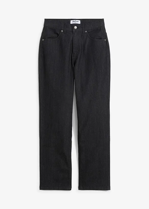 Extra Loose Fit Jeans med justerbar midja, Straight, bonprix