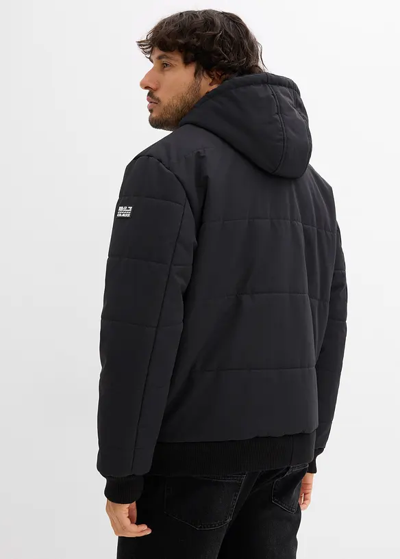 Kviltad jacka i lumbermodell, bonprix
