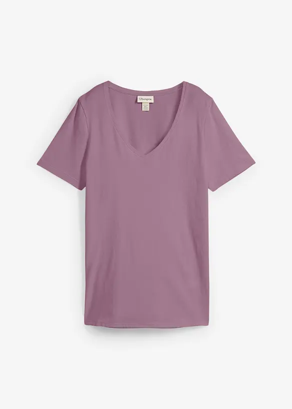 T-shirt med ekologisk bomull, bonprix