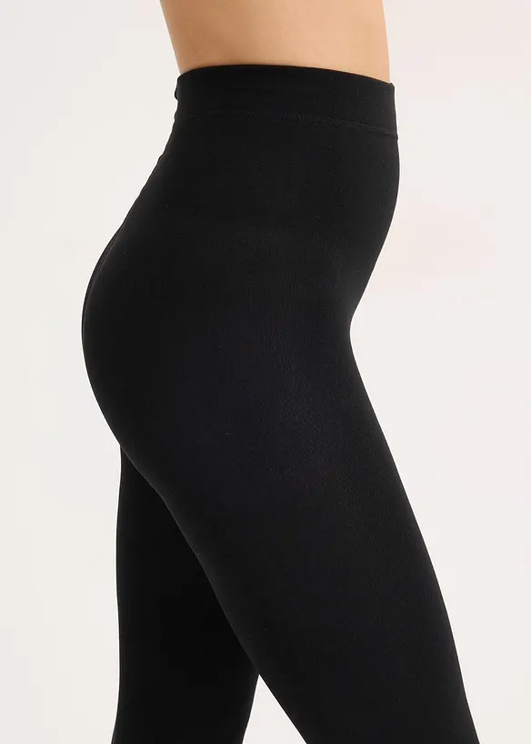 Termostrumpbyxa med fleecefoder (150 den), bonprix
