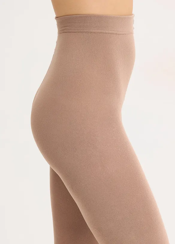 Termoleggings med återvunnen polyester (140 den), bonprix