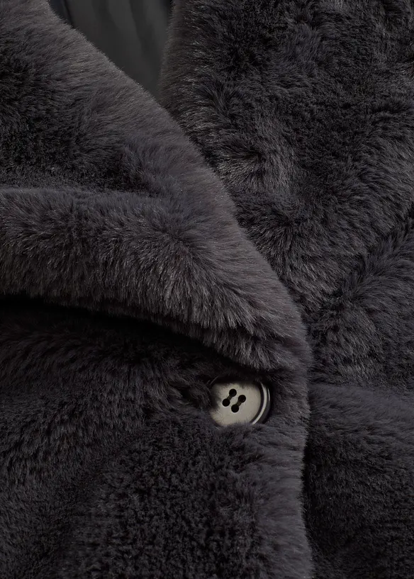 Kappa i fuskpäls, bonprix