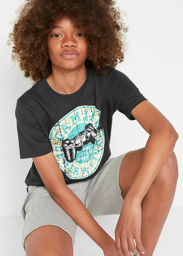 T-shirt i ekologisk bomull för barn, bonprix