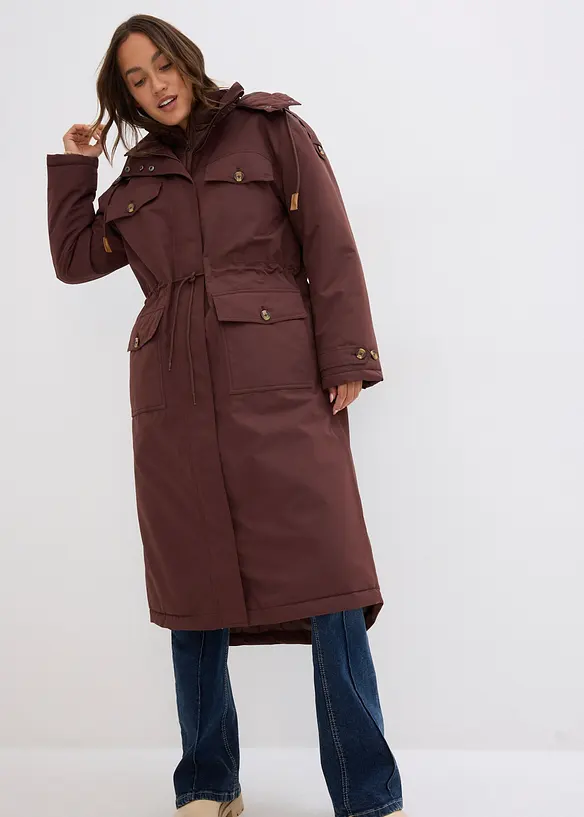 Vinterkappa med 2-i-1-look, bonprix