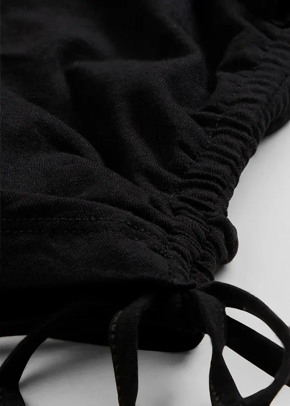 Caprileggings med rynk (2-pack), bonprix