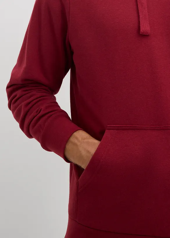 Sweatshirt med huva, bonprix