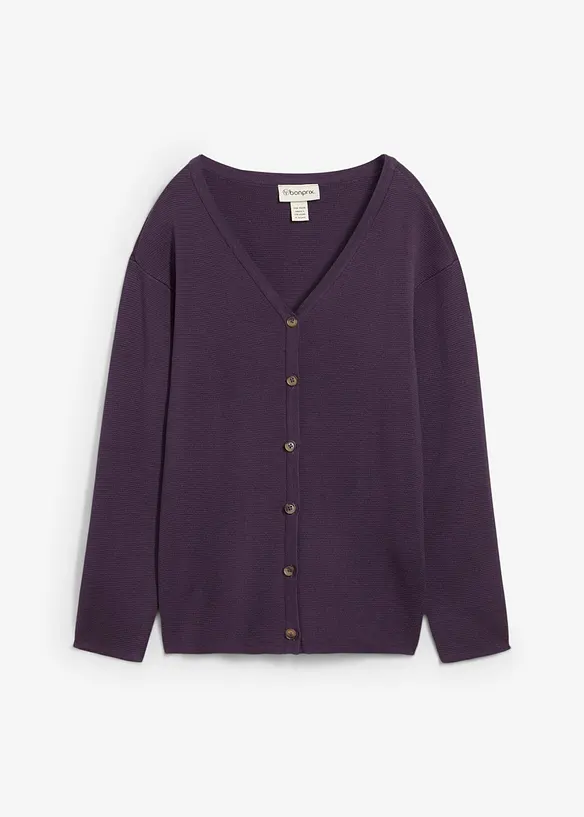 Finstickad cardigan, bonprix