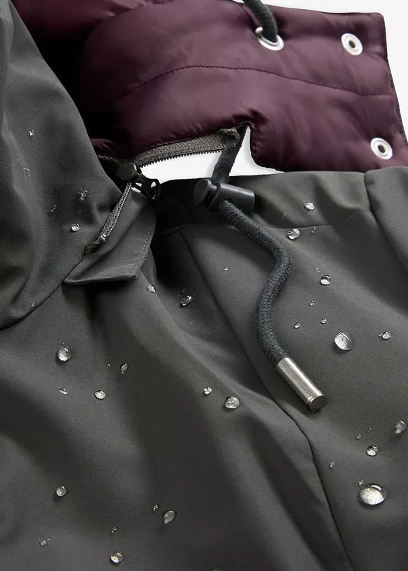 Vattenavvisande funktionsjacka med 2-i-1-look, bonprix