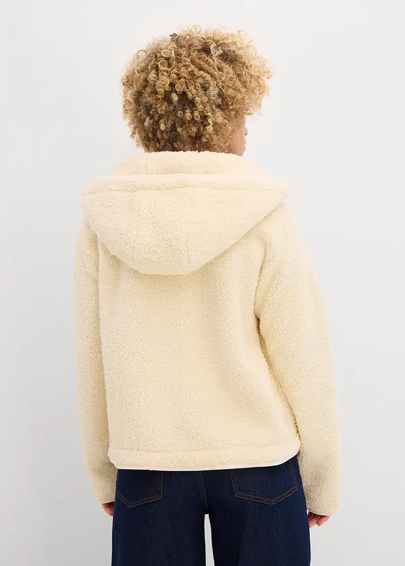 Jacka i teddyfleece, bonprix
