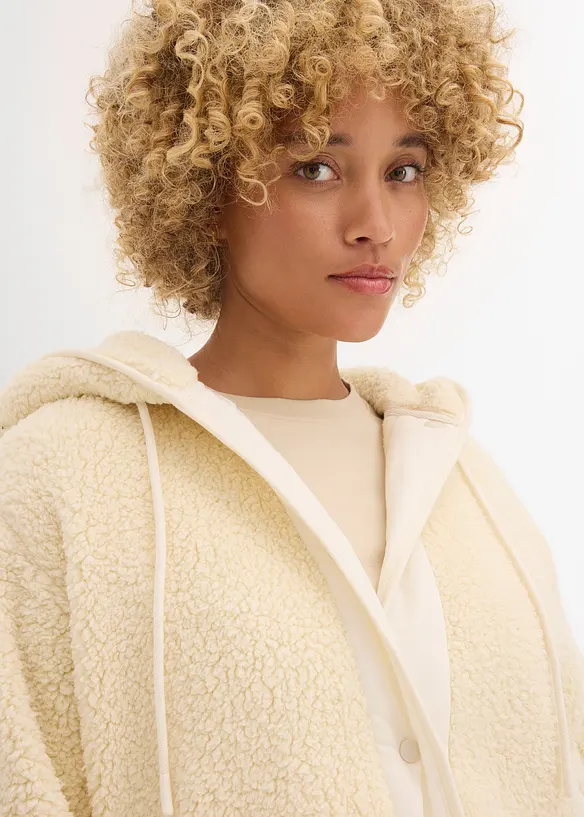 Jacka i teddyfleece, bonprix