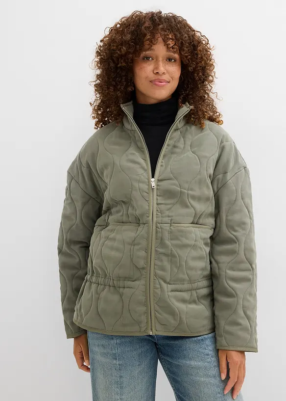Quiltad jacka i oversizemodell, bonprix