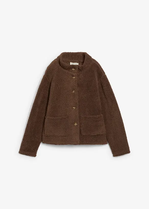 Jacka i teddyfleece, bonprix