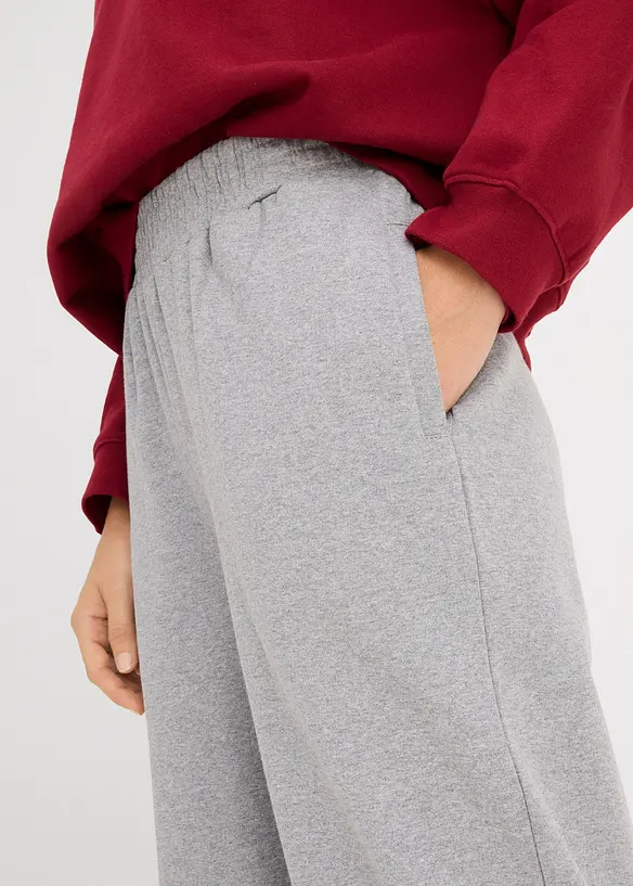 Joggingbyxa med hög midja, bonprix