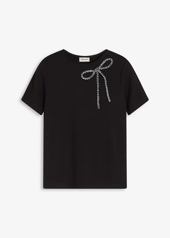 Topp med strassapplikation, bonprix